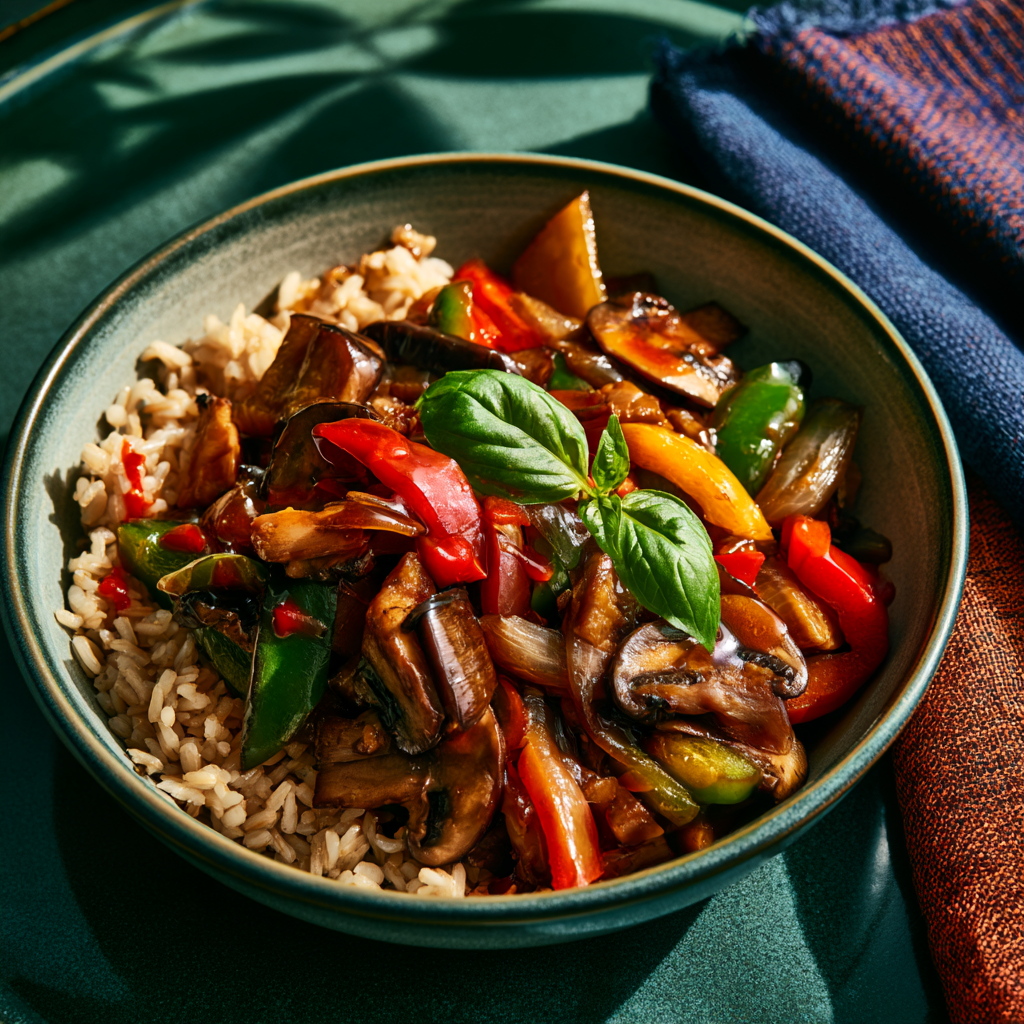 Basil Eggplant